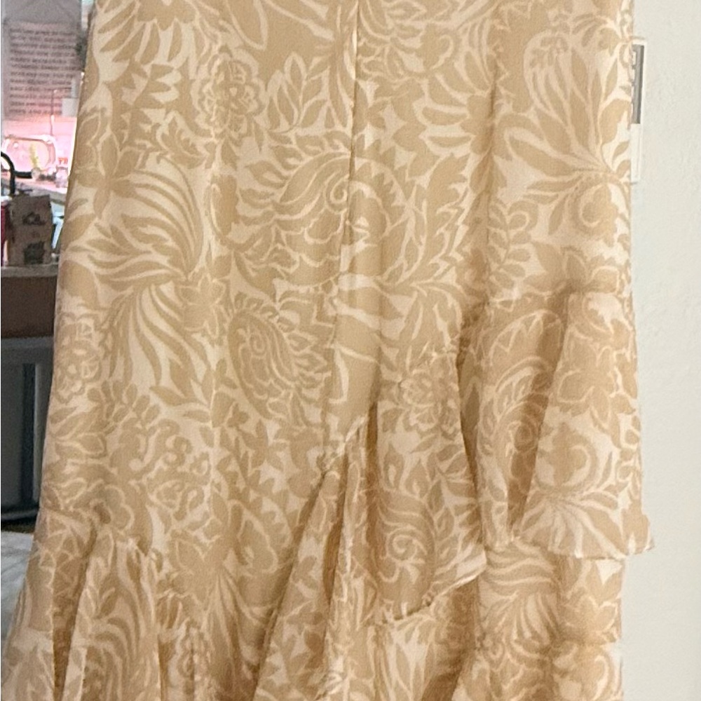 Lauren Ralph Lauren Cream Floral Dress